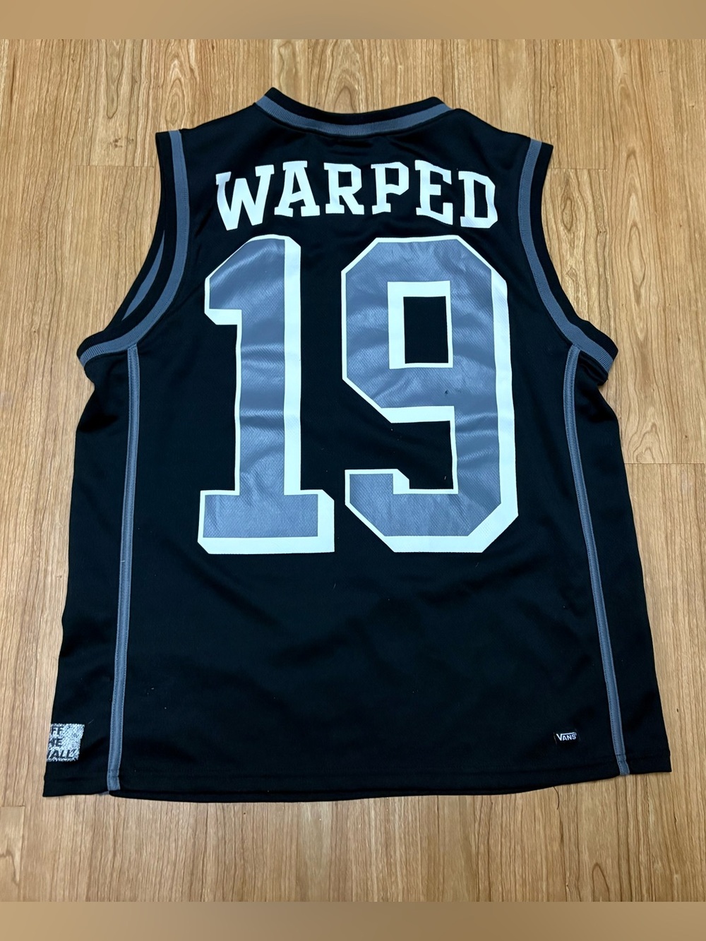 Vans 2019 Warped Tour Basketball Jersey Men’s  Medium Tank Top 25th Anniversary